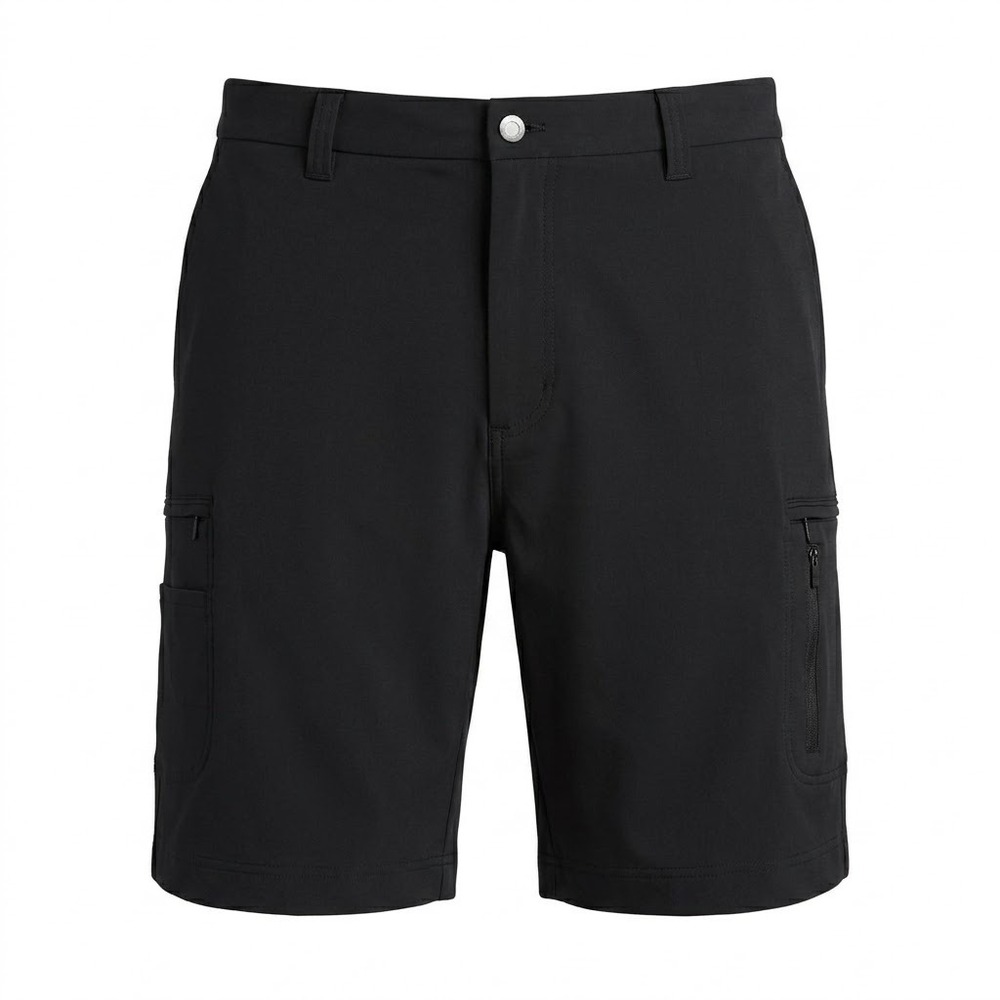 NEWW Callaway Mens Black Performance Cargo Golf Shorts Active Waistband 46 - AC